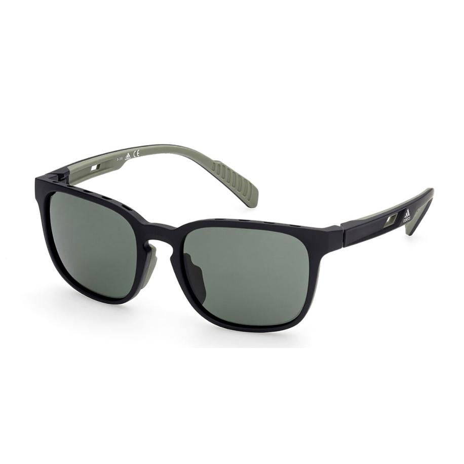Adidas Sport SP0033 Polarized 2N Zwart Heren Zonnebril