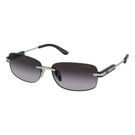 Prada PR 68ZS 1BC09S Zilver Heren Zonnebril