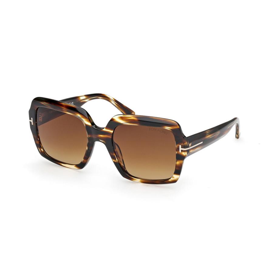 Tom Ford FT1082 KAYA 55F Tortoiseshell Dames Zonnebril