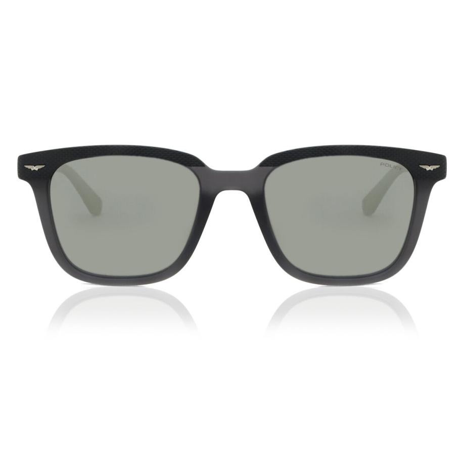 Police SPLE01 Polarized U28P Zwart Heren Zonnebril