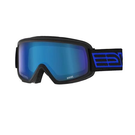 Salice 608 DAF NERO/RW BLU Zwart Heren Zonnebril