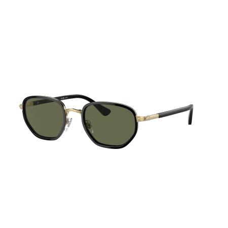 Persol Mannelijk Sunglass PO2471S - Framekleur: Zwart, Lenskleur: Groen Polarized