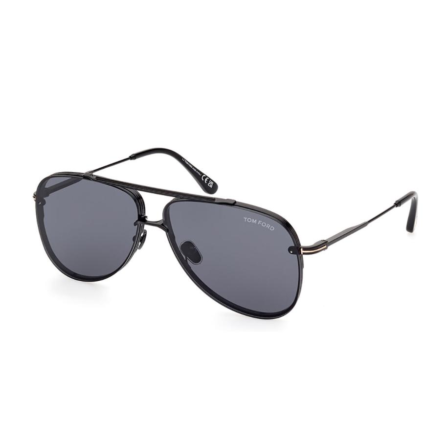 Tom Ford FT1071 LEON 1A Zwart Heren Zonnebril