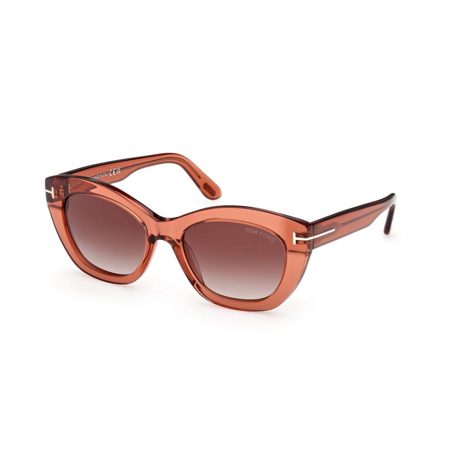Tom Ford FT1285 LINDA-02 42F Oranje Dames Zonnebril