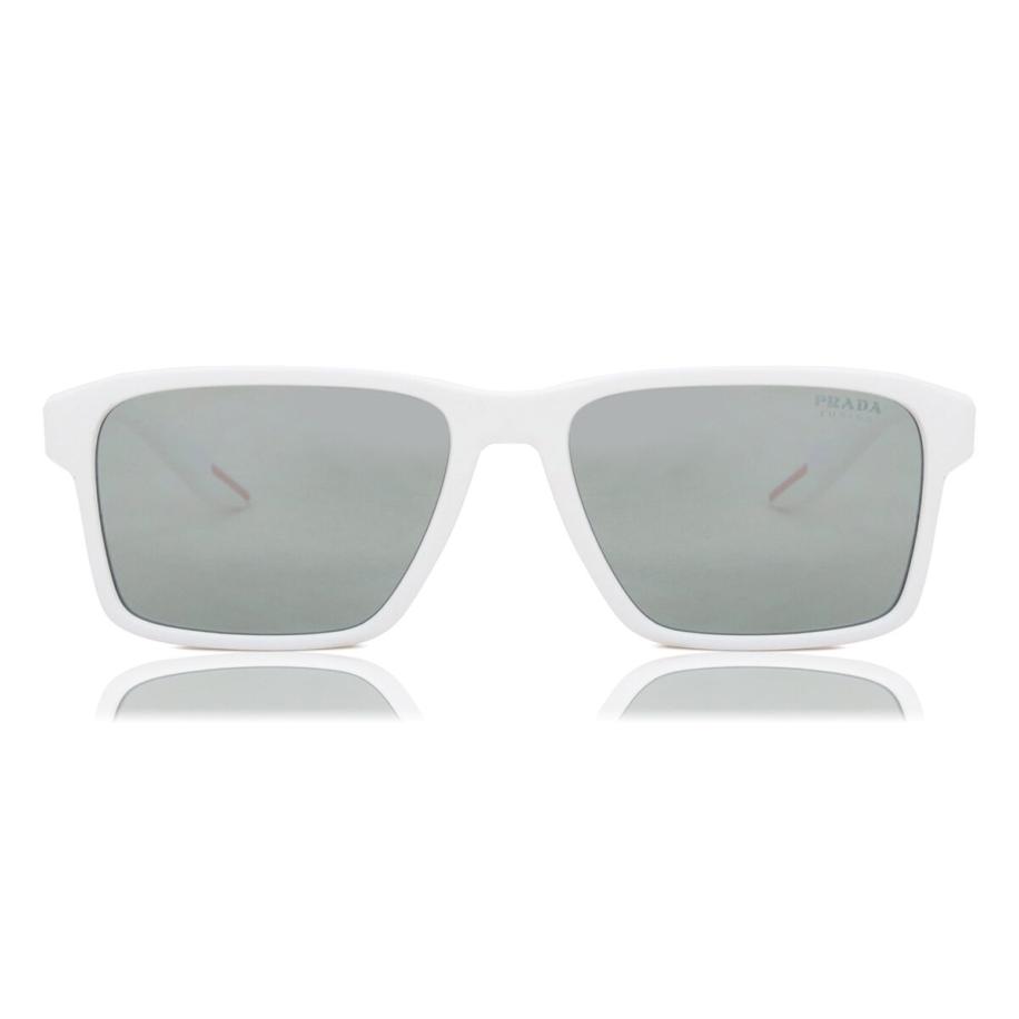Prada Linea Rossa PS05YS TWK40A Wit Heren Zonnebril