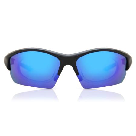 Salice 838 RW NERO/RW IDRO BLU Zwart Heren Zonnebril