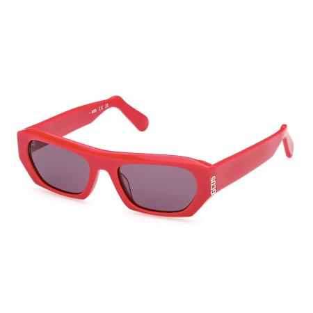 GCDS GD0029 66A Rood Heren Zonnebril