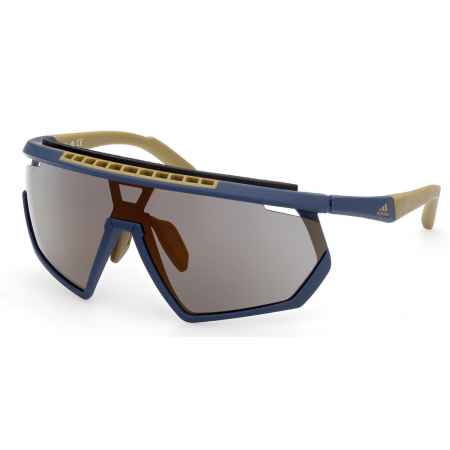 Adidas Sport SP0029-H 92G Blauw Heren Zonnebril