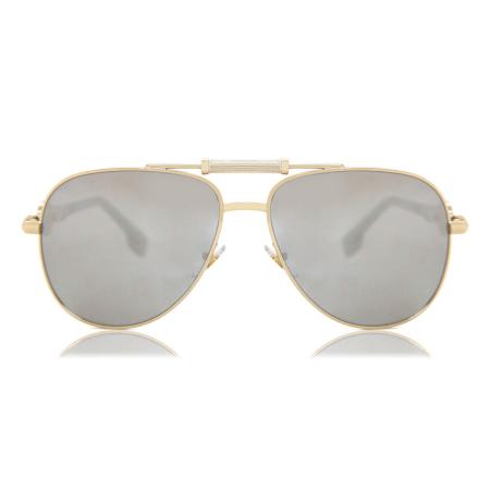 Versace VE2236 Polarized 1002Z3 Goud Heren Zonnebril