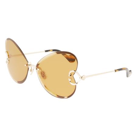 Lanvin LNV124S 709 Goud Dames Zonnebril