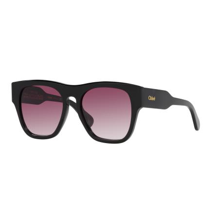 Chloé Vrouwelijk Sunglass CH0149S - Framekleur: Zwart, Lenskleur: Rood