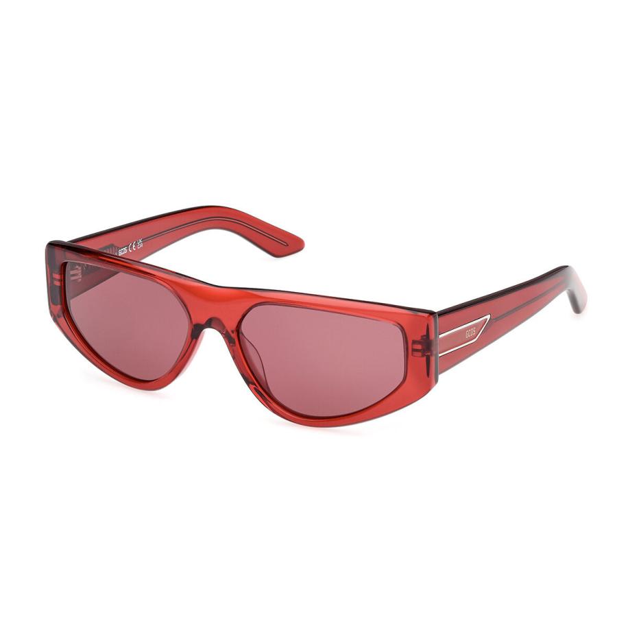 GCDS GD0055 66S Rood Dames Zonnebril
