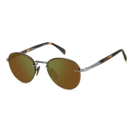 David Beckham DB 1173/S 50L/MT Zilver Heren Zonnebril
