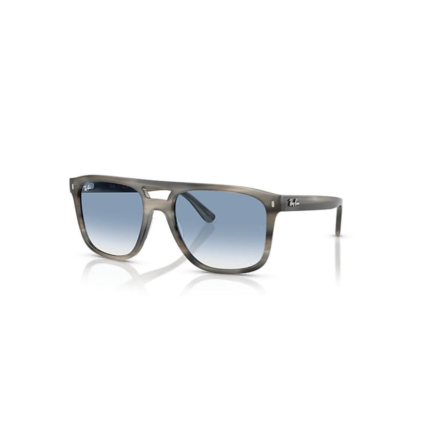 Ray-Ban Rb2213 zonnebril Havana Grijs montuur Blauw glazen 58-20 Grijs
