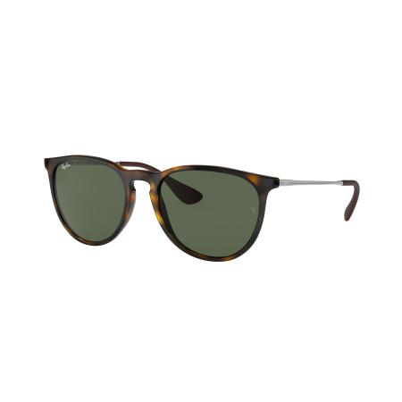 Ray-Ban Vrouwelijk Sunglass RB4171 Erika Classic - Framekleur: Licht Havana, Lenskleur: G-15 Groen