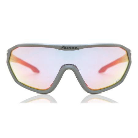 Alpina S-Way QV A8584521 Grijs Heren Zonnebril