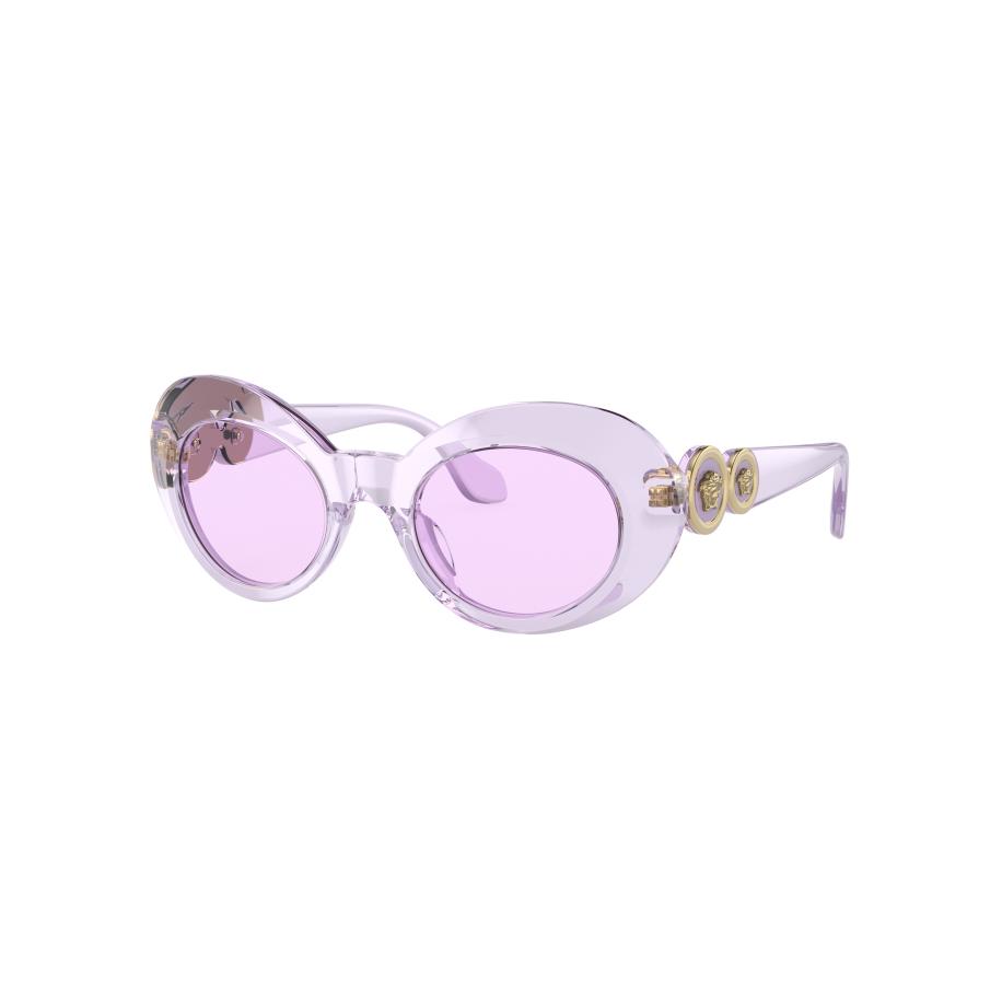 Versace Unisex Sunglass VK4428U Kids - Framekleur: Transparant violet, Lenskleur: Lichtviolet Paars