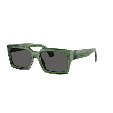 Alain Mikli Unisex Sunglass A05522 - Framekleur: Transparant groen, Lenskleur: Donkergrijs