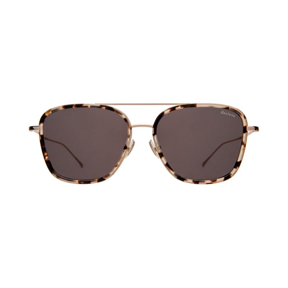 Illesteva Delos Ace DSA2F Goud Heren Zonnebril