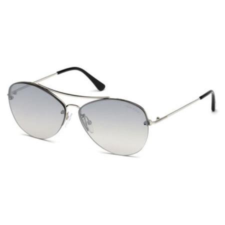 Tom Ford FT0566 18C Zilver Dames Zonnebril