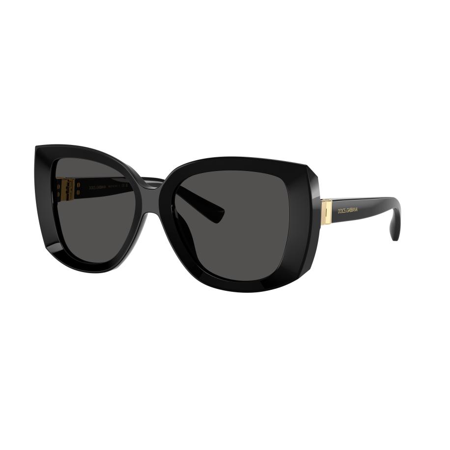 Dolce&Gabbana Vrouwelijk Sunglass DG4495 - Framekleur: Zwart, Lenskleur: Donkergrijs Grijs