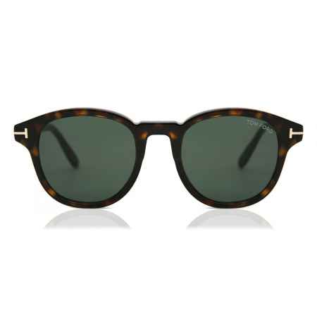 Tom Ford FT0752 JAMESON 52N Tortoiseshell Heren Zonnebril