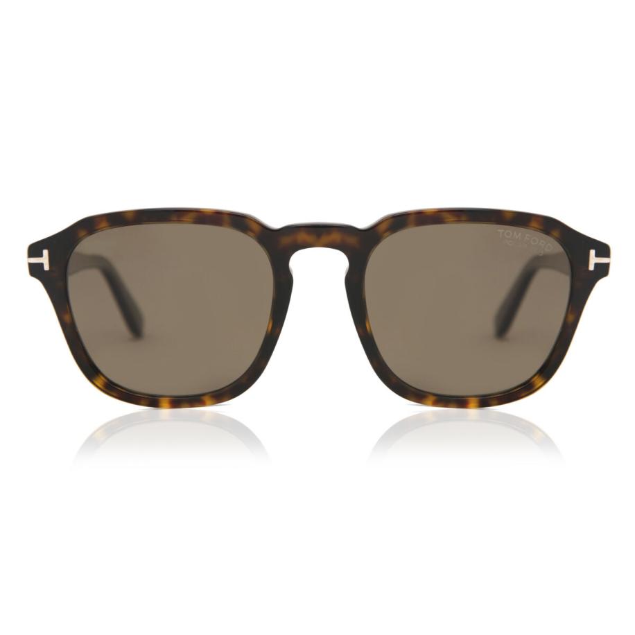 Tom Ford FT0931 AVERY Polarized 52H Tortoiseshell Heren Zonnebril