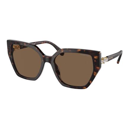 Swarovski SK6016 100273 Tortoiseshell Dames Zonnebril