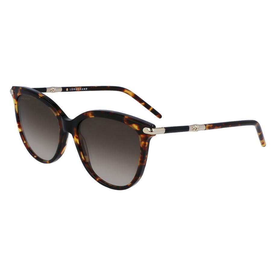Longchamp LO727S 230 Tortoiseshell Dames Zonnebril