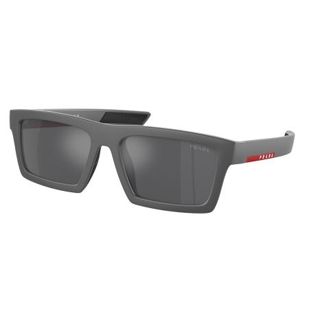 Prada Linea Rossa PS02ZSU 18K60A Grijs Heren Zonnebril