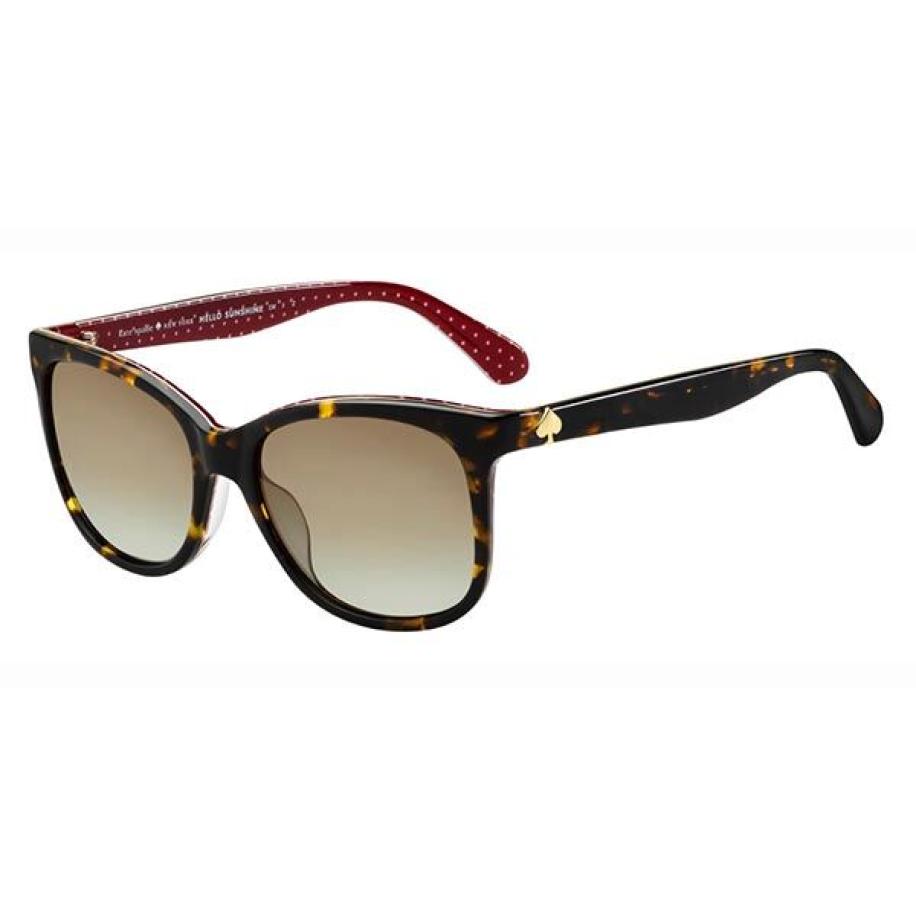Kate Spade Danalyn/S Polarized 86/LA Tortoiseshell Dames Zonnebril
