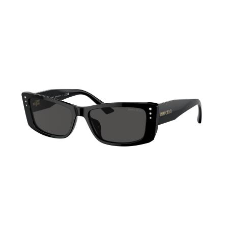 Jimmy Choo Vrouwelijk Sunglass JC5002BU - Framekleur: Zwart, Lenskleur: Donkergrijs