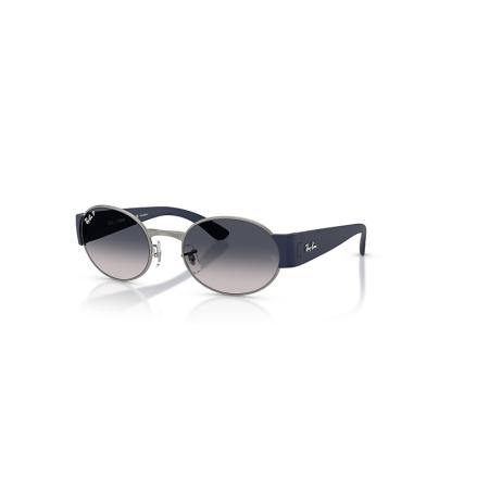 Ray-Ban Rb3770 zonnebril Zand Blauw montuur Blauw glazen Gepolariseerd 54-20