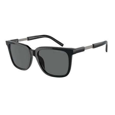 Giorgio Armani AR8202U 587587 Zwart Heren Zonnebril
