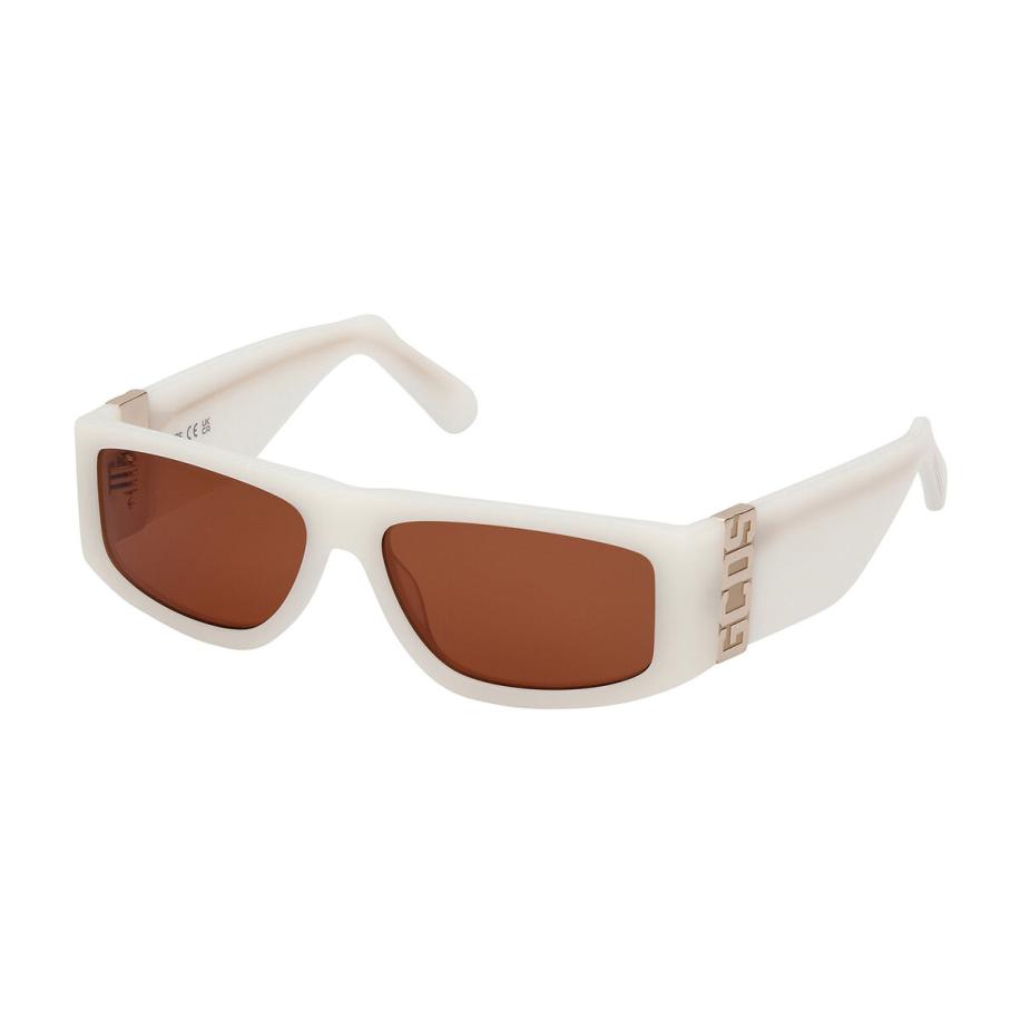 GCDS GD0037 21E Wit Heren Zonnebril