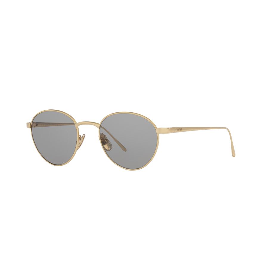 Loewe Mannelijk Sunglass Lw40152U - Framekleur: Goud, Lenskleur: Grijs Grijs