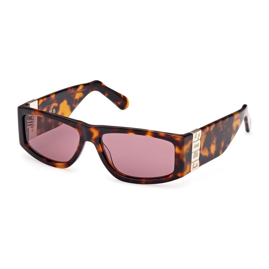GCDS GD0037 52S Tortoiseshell Heren Zonnebril