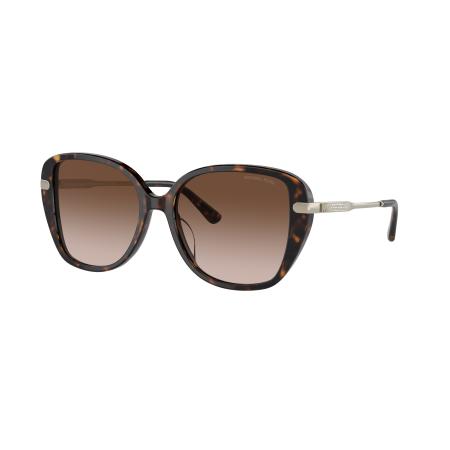 Michael Kors Vrouwelijk Sunglass MK2185BU Flatiron - Framekleur: Donker tortoise, Lenskleur: Bruin Gradiënt