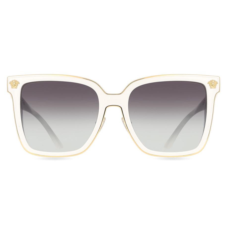 Versace VE2278D Aziatische pasvorm 314/8G Wit Dames Zonnebril