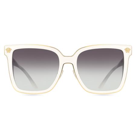 Versace VE2278D Aziatische pasvorm 314/8G Wit Dames Zonnebril