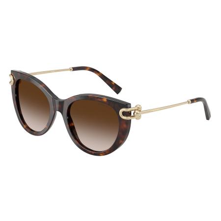 Tiffany & Co. TF4232F Aziatische pasvorm 80153B Tortoiseshell Dames Zonnebril