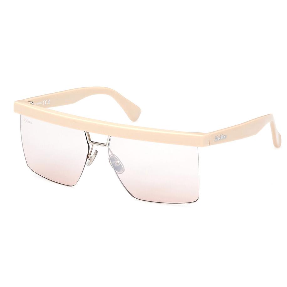 Max Mara MM0072 FLAT1 25L Wit Dames Zonnebril