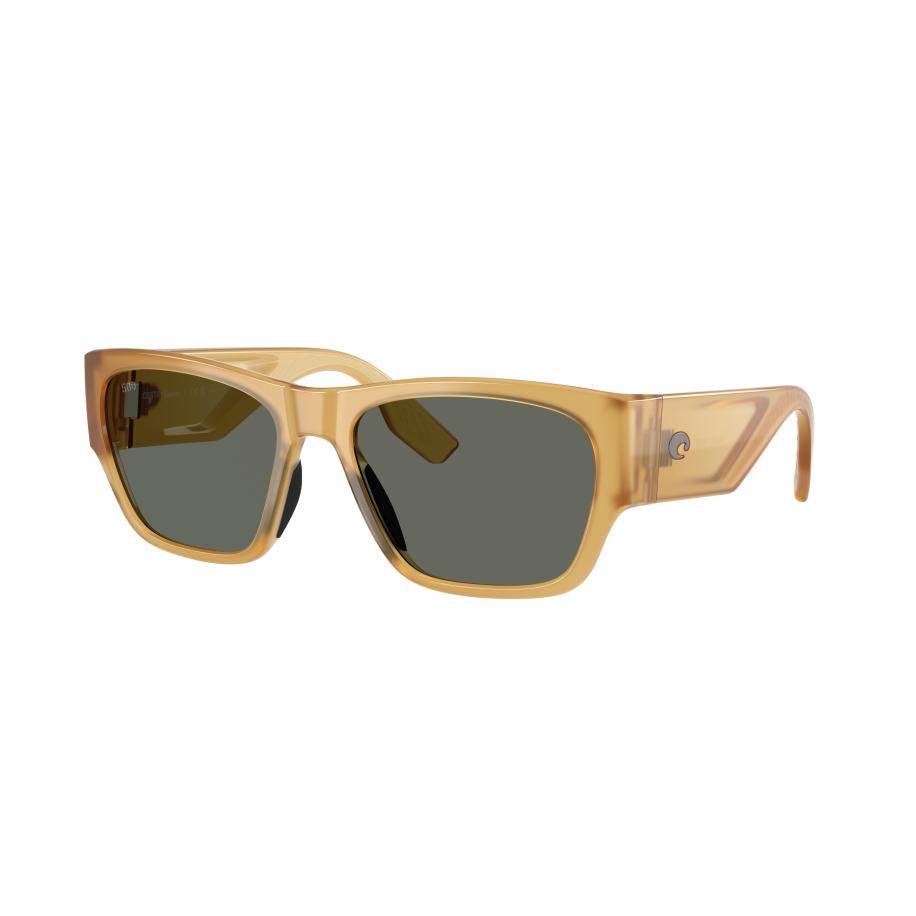 Costa Unisex Sunglass 6S9123 Suenos - Framekleur: Zon koraal, Lenskleur: Grijs Grijs