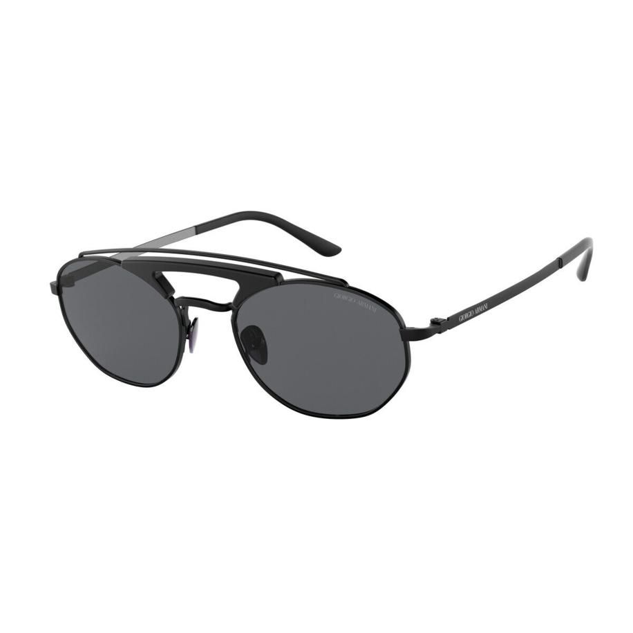 Giorgio Armani AR6116 300187 Zwart Heren Zonnebril