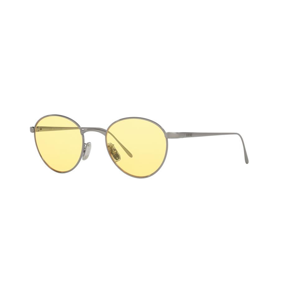 Loewe Mannelijk Sunglass Lw40152U - Framekleur: Grijs, Lenskleur: Geel Geel