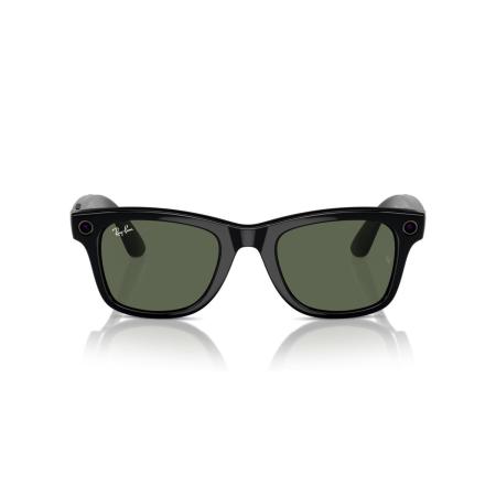 Ray-Ban Meta RW4006 Wayfarer 601/71 Zwart Heren Zonnebril