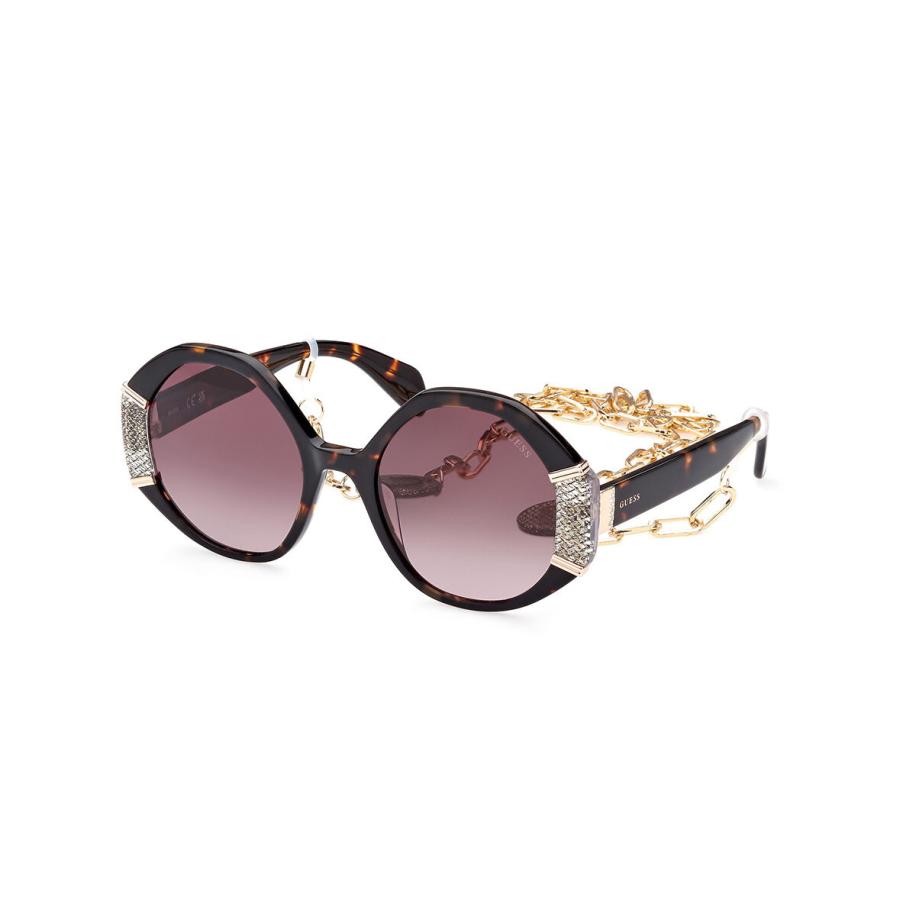Guess GU7874 52G Tortoiseshell Dames Zonnebril