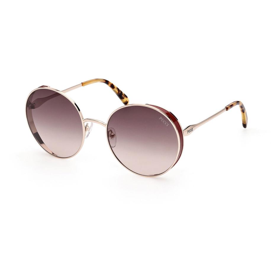 Pucci Emilio Pucci EP0187 28F Goud Dames Zonnebril