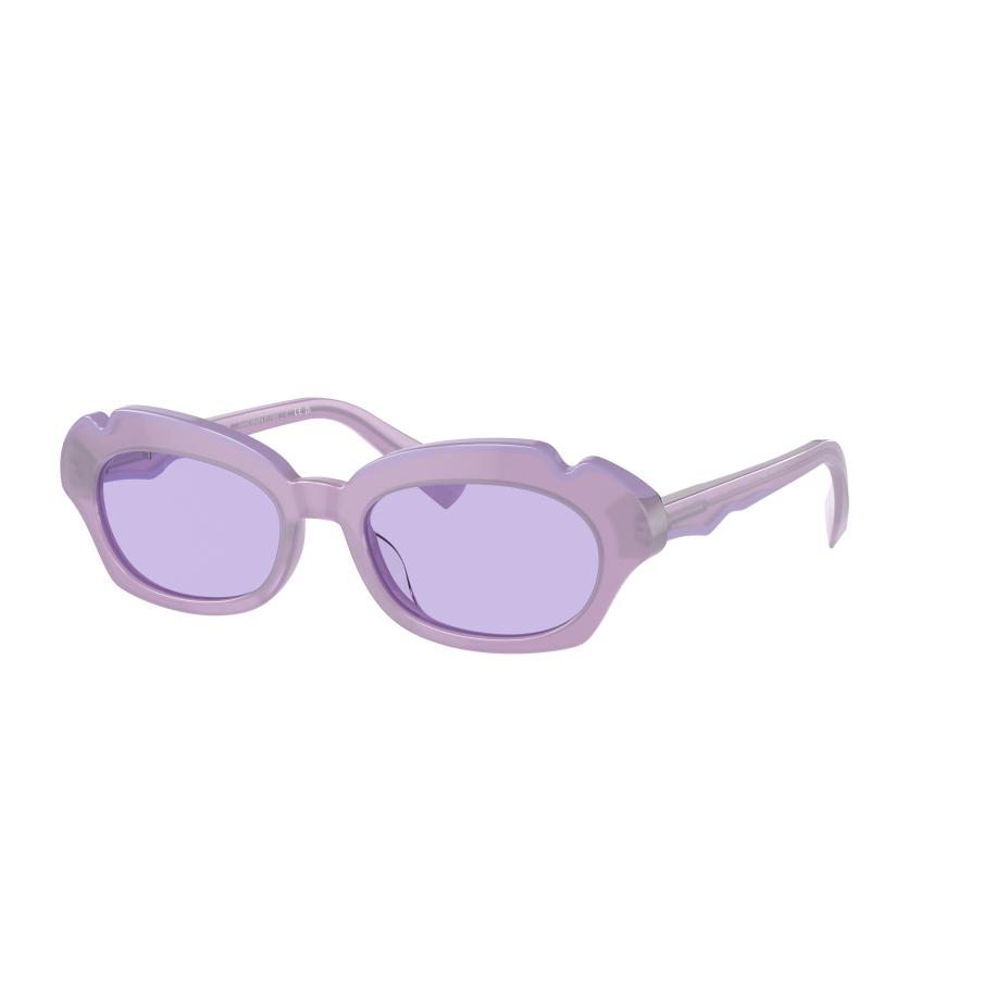 Alain Mikli Vrouwelijk Sunglass A05071 - Framekleur: Opal Purple/Lilac, Lenskleur: Violet Wit