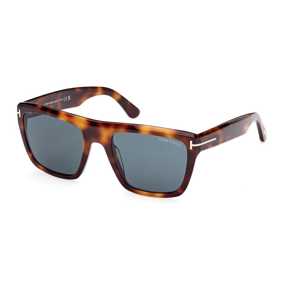 Tom Ford FT1077 ALBERTO 53V Tortoiseshell Heren Zonnebril